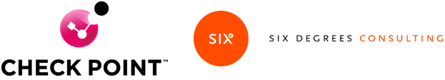 Check Point Vertical Six Degrees Logo