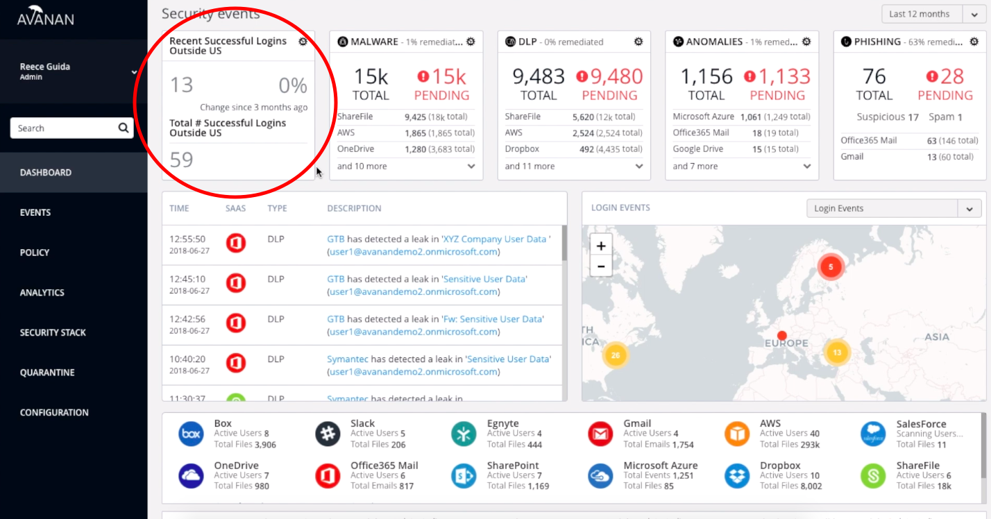 How to Monitor Successful Logins to Office 365 Coming from Outside the US 12