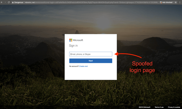 office 365 sharepoint phishing attack