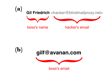 Avanan trains users to distrust email nicknames
