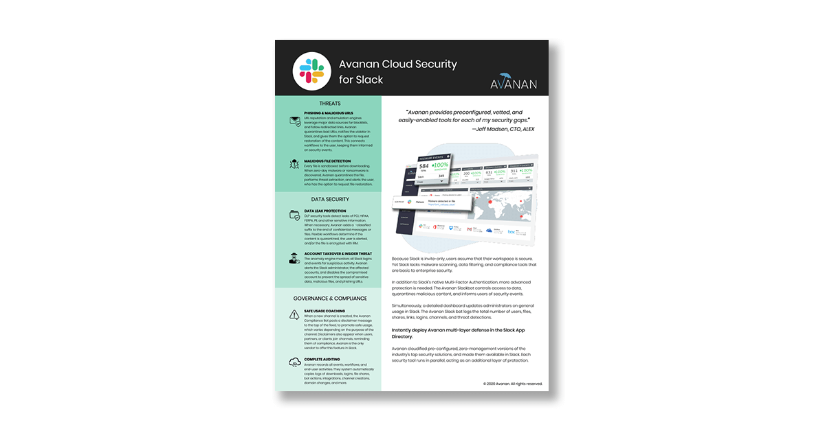 Security for Slack